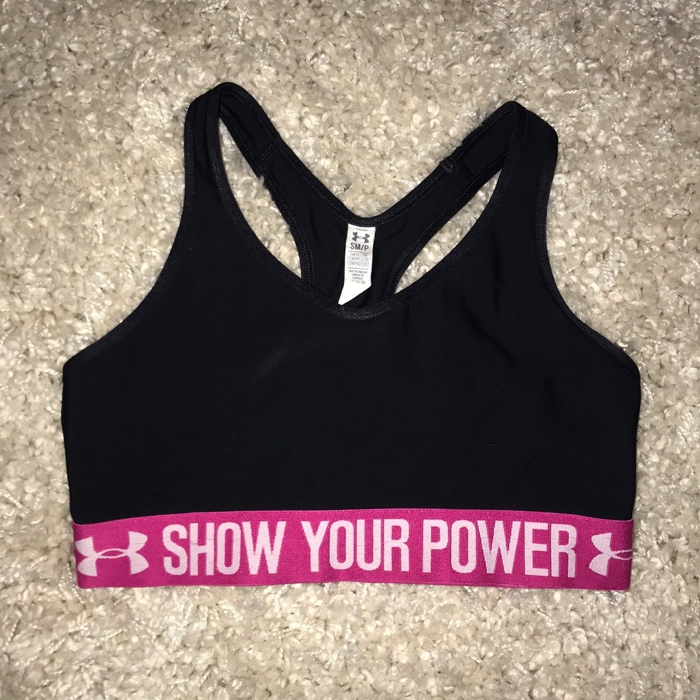 UNDER ARMOUR BREAST CANCER SPORTS BRA